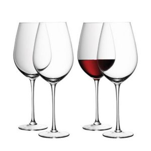 Set De Copas Vino Tinto X4