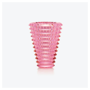 Jarrón eye oval rosa Baccarat
