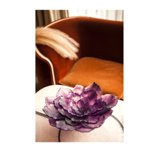 Cuenco camelia violeta