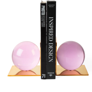 Sujeta libros Globo pink