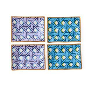 Bandejas Basketweave petite