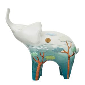 Elefante surus gris claro