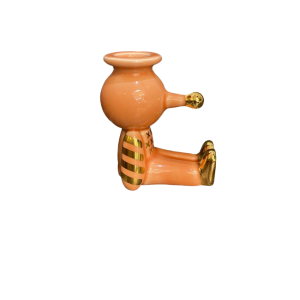 Candelabro Pinoccietto Salmon Oro