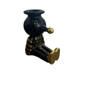 Candelabro  Pinoccietto Negro Oro