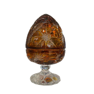 Huevo Tallado 2pz  Ámbar By Tom Bohemia