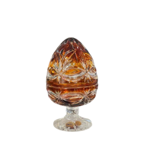 Huevo Tallado 2pz Ámbar S By Tom Bohemia