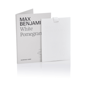Card white Pomegranate Max Benjamin