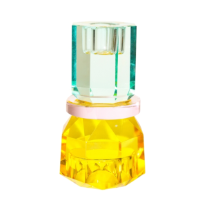 Candelabro Yellow Pink  Menta Eja International