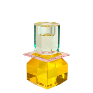 Candelabro Yellow Pink Menta Eja Internacional