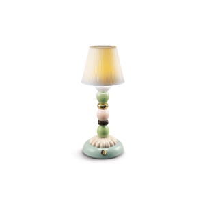 Lampara Mesa Palm Firefly Dorado Lladro