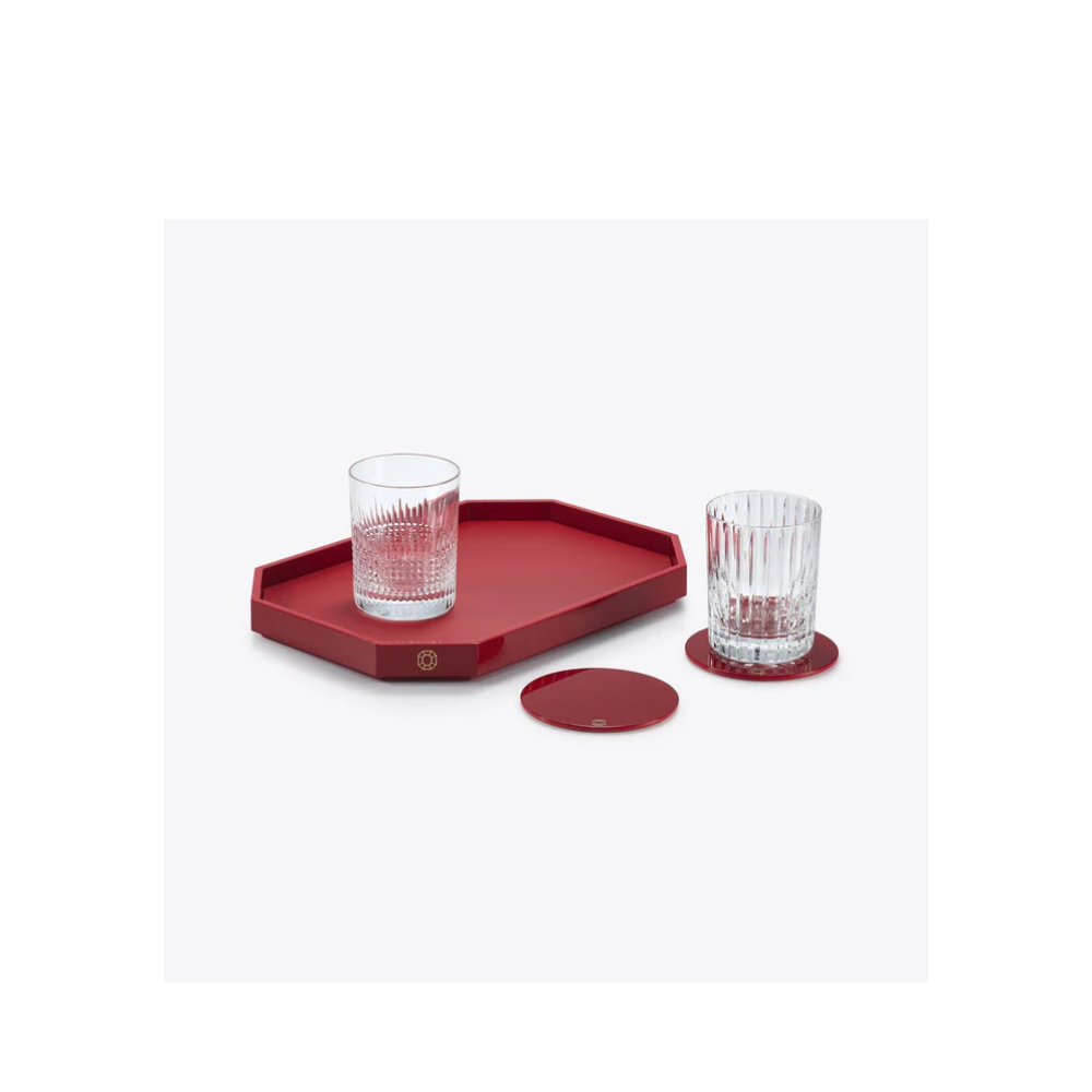 Bandeja Octagonal Rojo Peq Baccarat - Image 2
