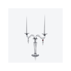 Candelabro Millenuits 2v Clear Baccarat