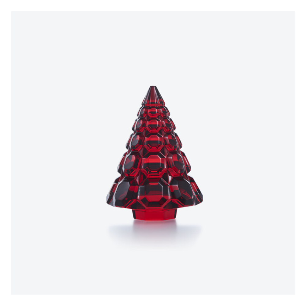 Árbol Navidad Octagonal Rojo Baccarat