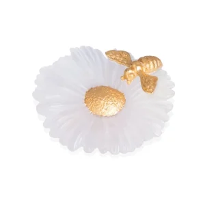 Figura Fleur Or Abeille Gold Daum