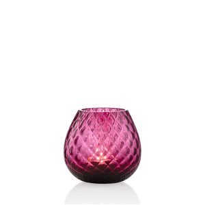 CANDELABRO BASE MACRAME S RUBI BALLOTON