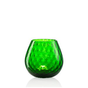 CANDELABRO BASE MACRAME S GREEN BALLOTON