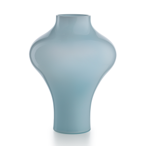 VASE OPALINE AS16 SKY BLUE 30CM NM