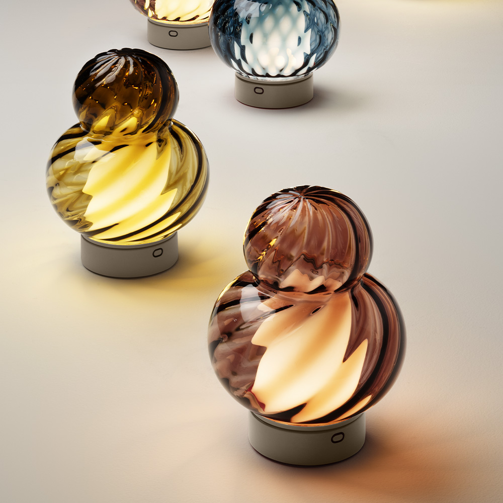 LAMPARA BIBENDUM BULL BROWN - OPTIC TWISTE - Image 2