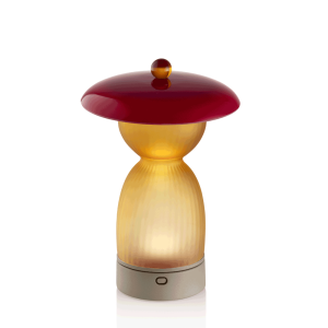 LAMPARA JINGASA RED - MILKY - AMBER RIGADIN