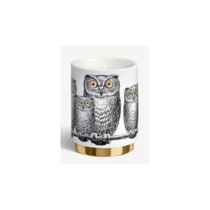 Vela Buho Gold Xs Fornasetti