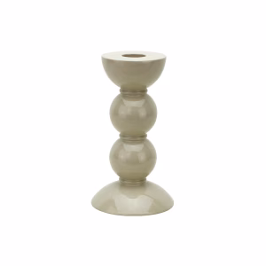 CANDELABRO BOBBIN CAPUCCINO 14CM ADDISON