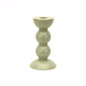 CANDELABRO BOBBIN SAGE 14CM ADDISON ROSS