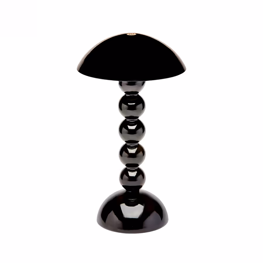 LAMPARA BOBBIN BLACK 30CM ADDISON ROSS